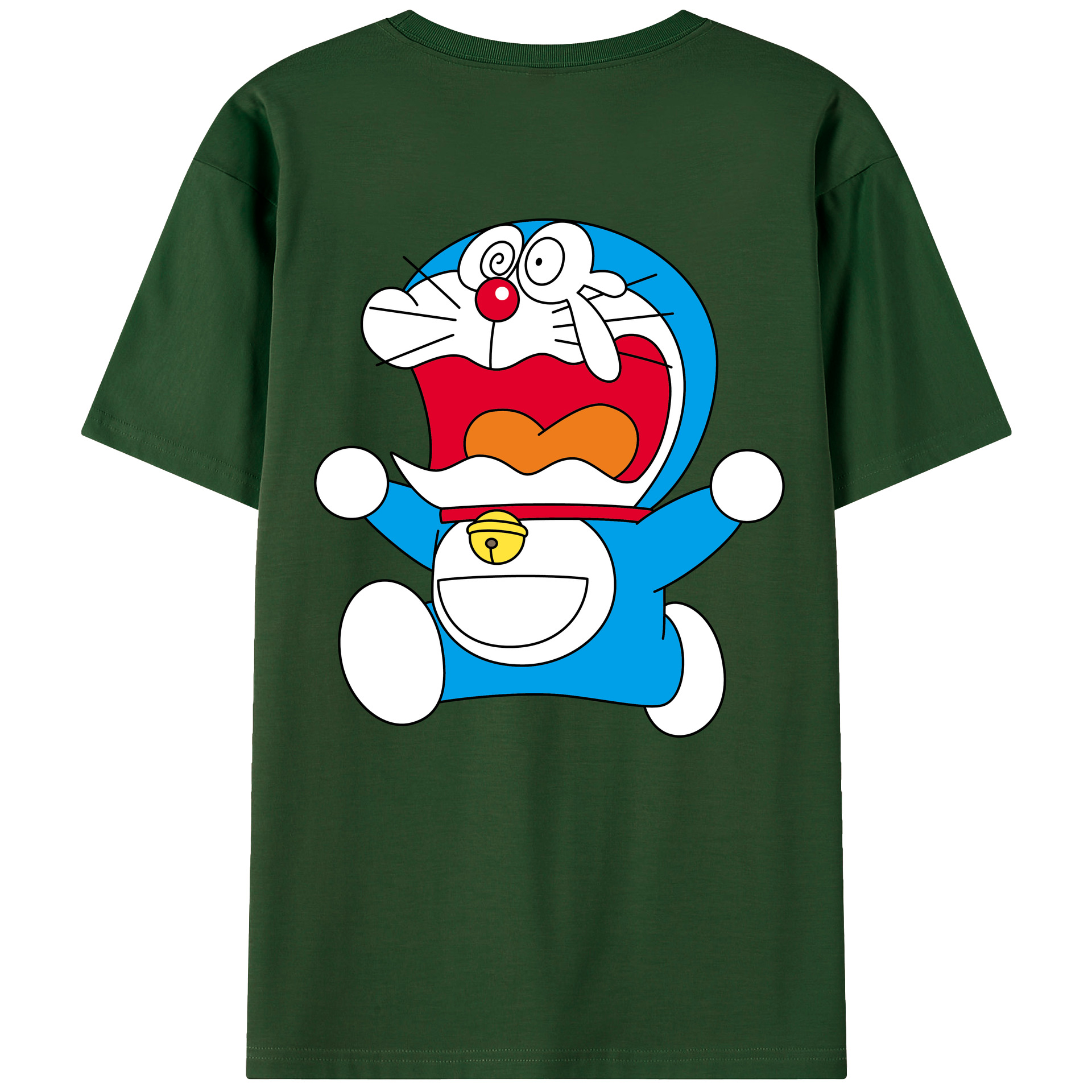 （画像用） ドラえもん Doraemon 綿100％半袖Tシャツ（背面プリント）